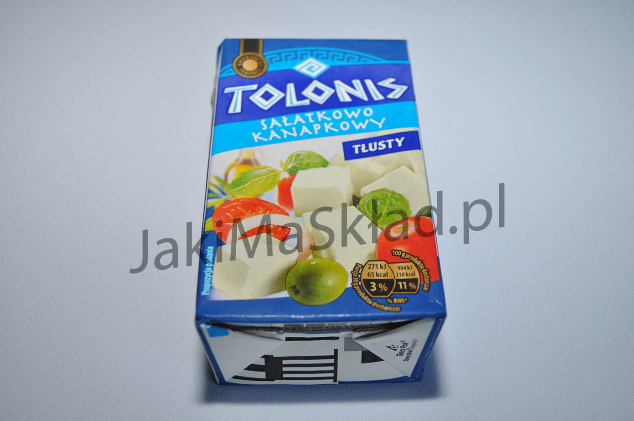 Ser sałatkowo-kanapkowy tłusty TOLONIS