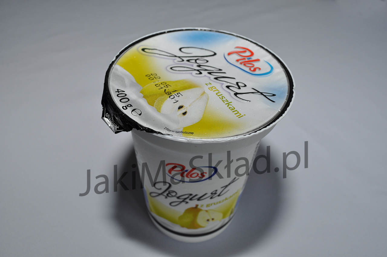 Jogurt z gruszkami Pilos