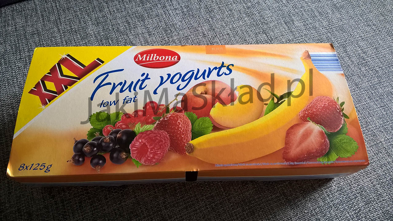 Milbona jogurt owocowy [różne smaki]