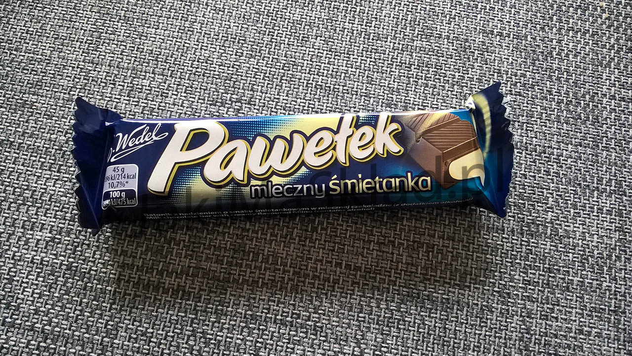 Baton Wedel Pawełek Śmietanka